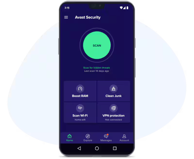 AVAST-Mobile-Security-Premium Avast Mobile Security Premium obrázek z aplikace v popisu produktu.