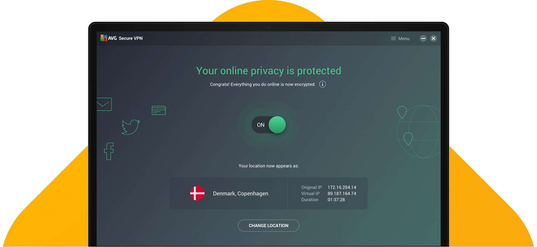 AVG-Secure-VPN-obrazek AVG Secure VPN obrázek v popisu produktu.