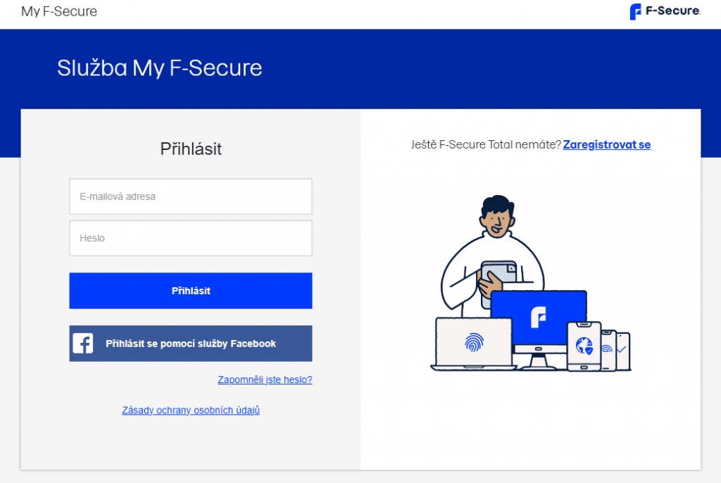 F-Secure účet