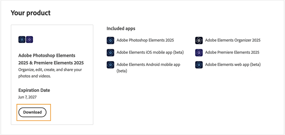 Adobe Elements Stáhnout
