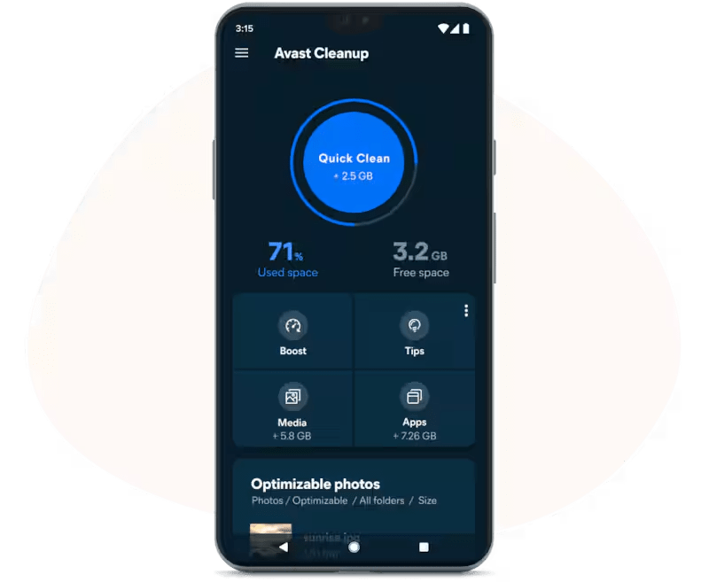 Avast-Cleanup-Premium-pro-Android Avast Cleanup Premium Android obrázek z aplikace v popisu produktu.