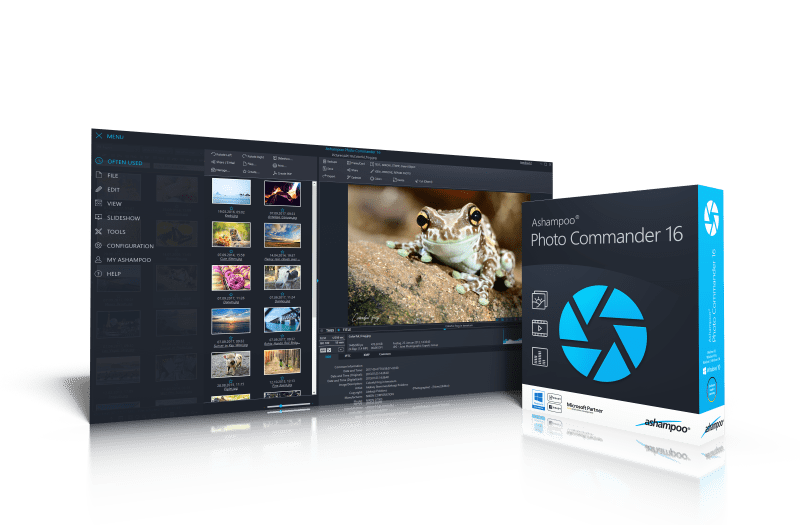 Ashampoo-Photo-Commander-16-program Ashampoo Photo Commander 16 obrázek z programu v popisu produktu.