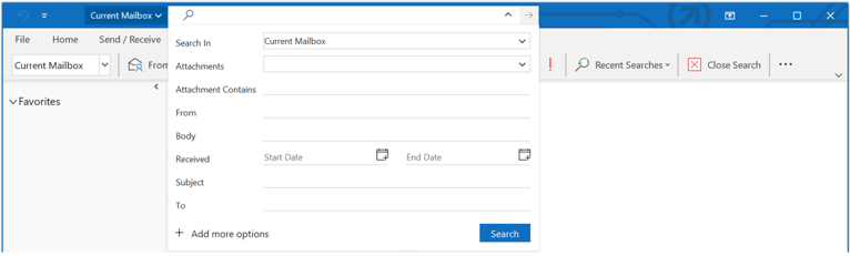 Outlook-2024-vylepsene-vyhledavani Microsoft Outlook 2024 vylepšené vyhledávání