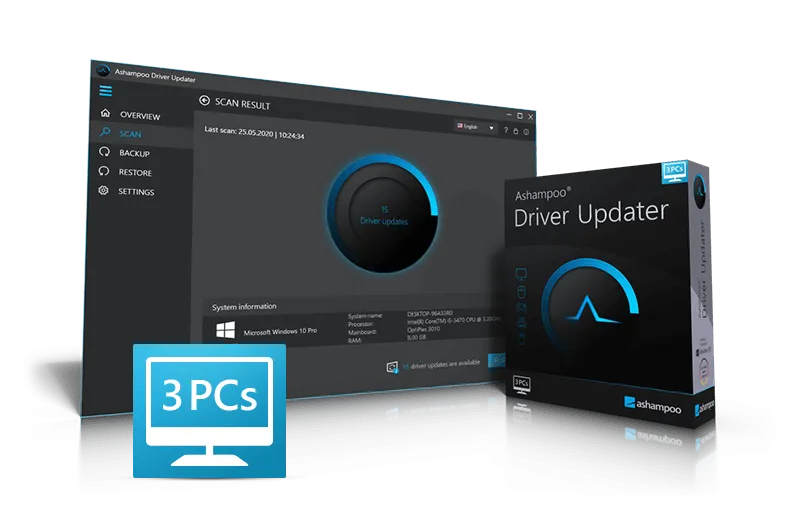 Ashampoo-Driver-Updater-obrazek Ashampoo Driver Updater obrázek z programu v popisu produktu.