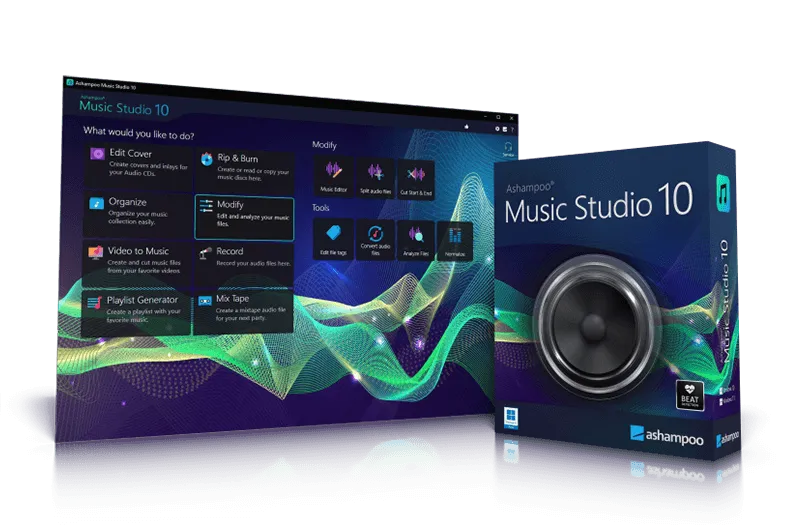 Ashampoo-Music Studio-10-obrazek Ashampoo Music Studio 10 obrázek z programu v popisu produktu.