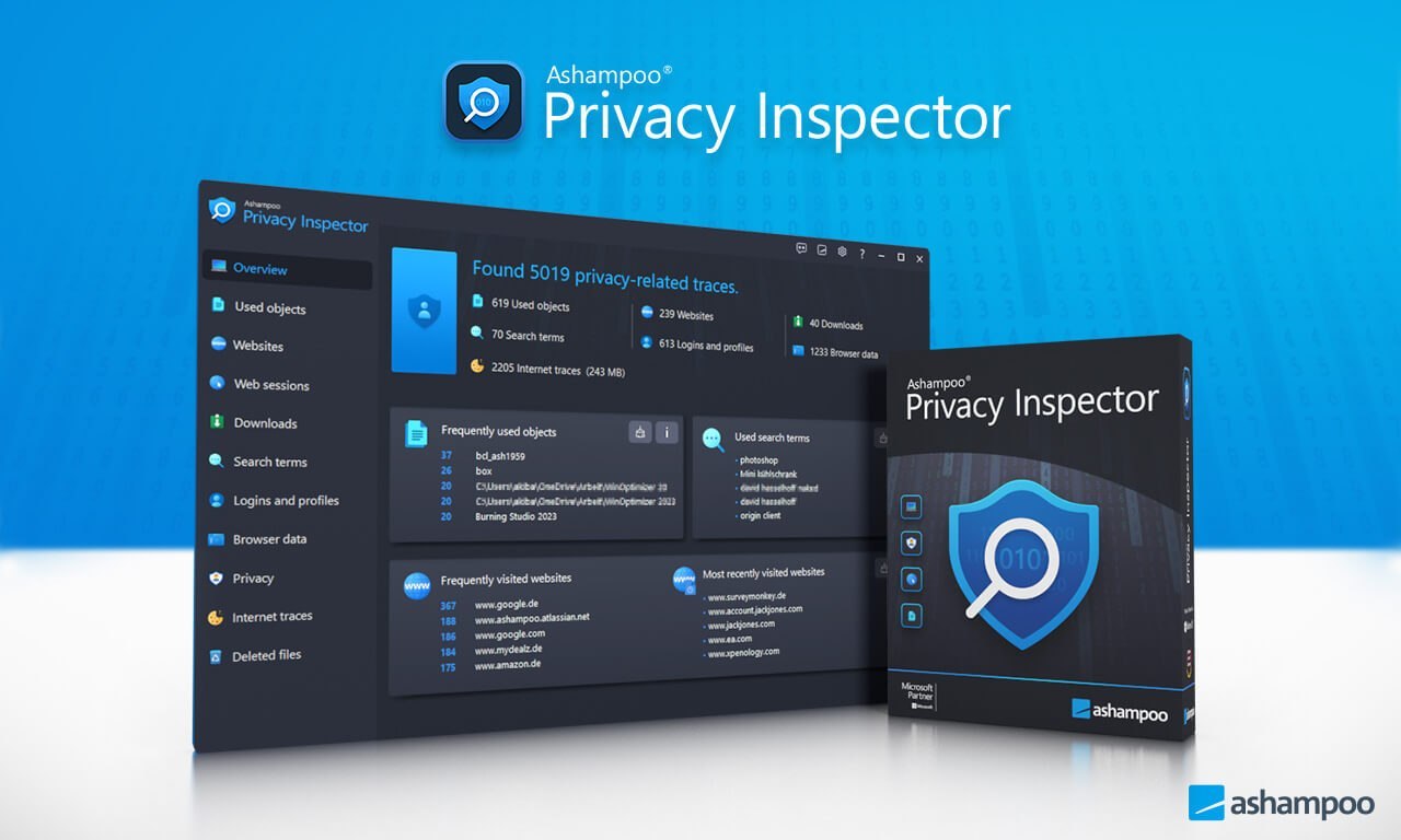 Ashampoo-Privacy-Inspector-obrazek Ashampoo Privacy Inspector obrázek z programu v popisu produktu.