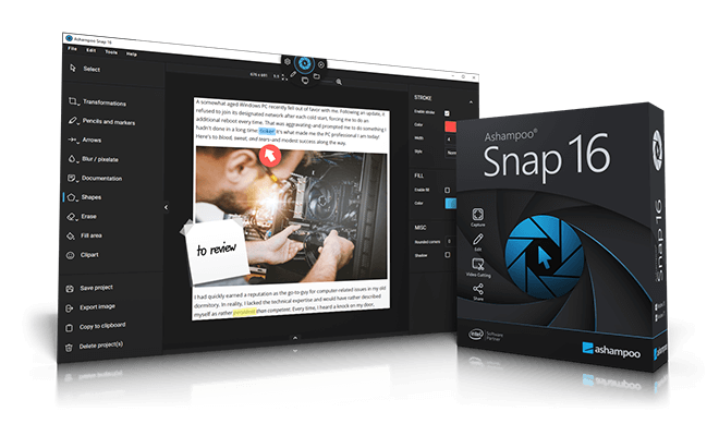Ashampoo-Snap-16-obrazek Ashampoo Snap 16 obrázek z programu v popisu produktu.