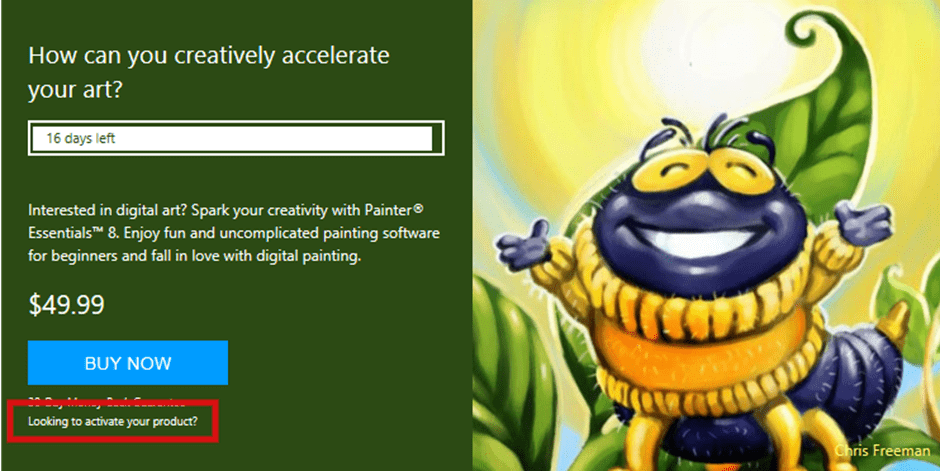 Jak aktivovat jiné Corel produkty
