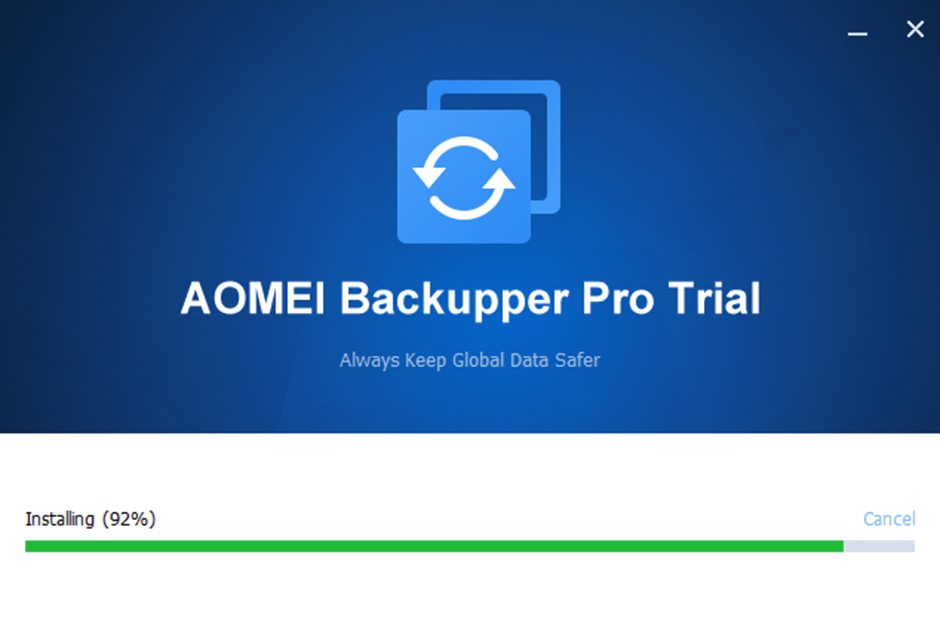 AOMEI instalace