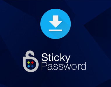 Odkazy ke stažení produktů Sticky Password